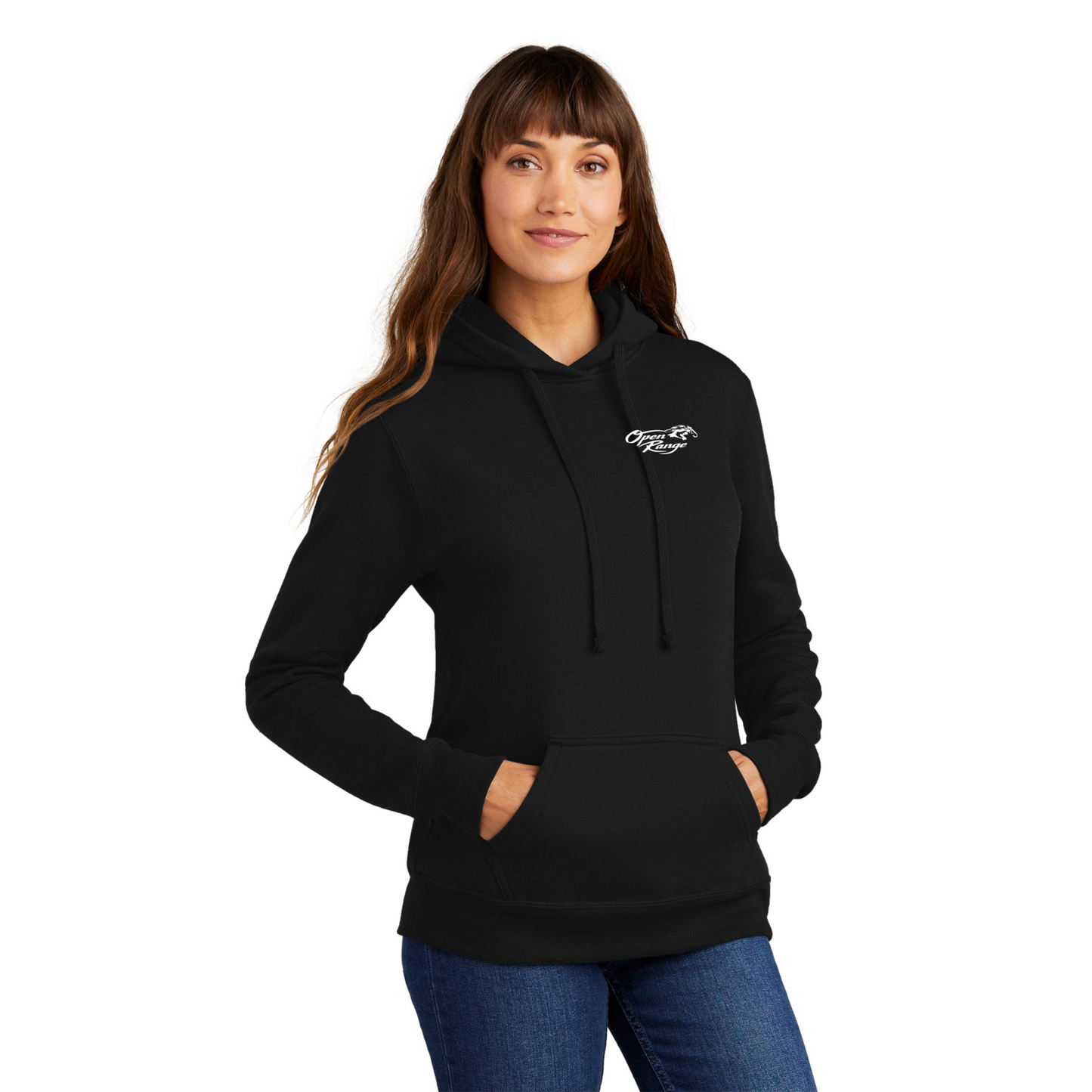 Port & Company ® Ladies Core Fleece Pullover Hooded Sweatshirt - LPC78H