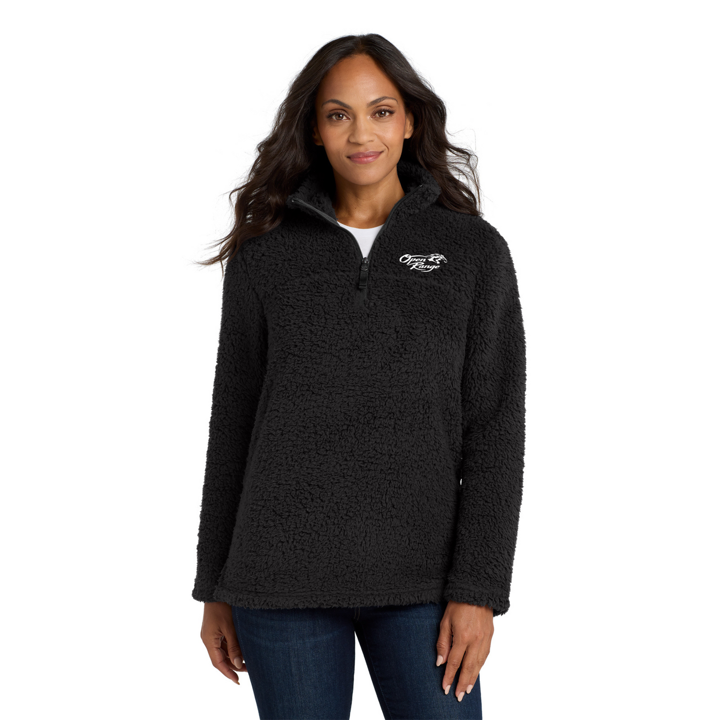 Port Authority® Ladies Cozy 1/4-Zip Fleece - L130