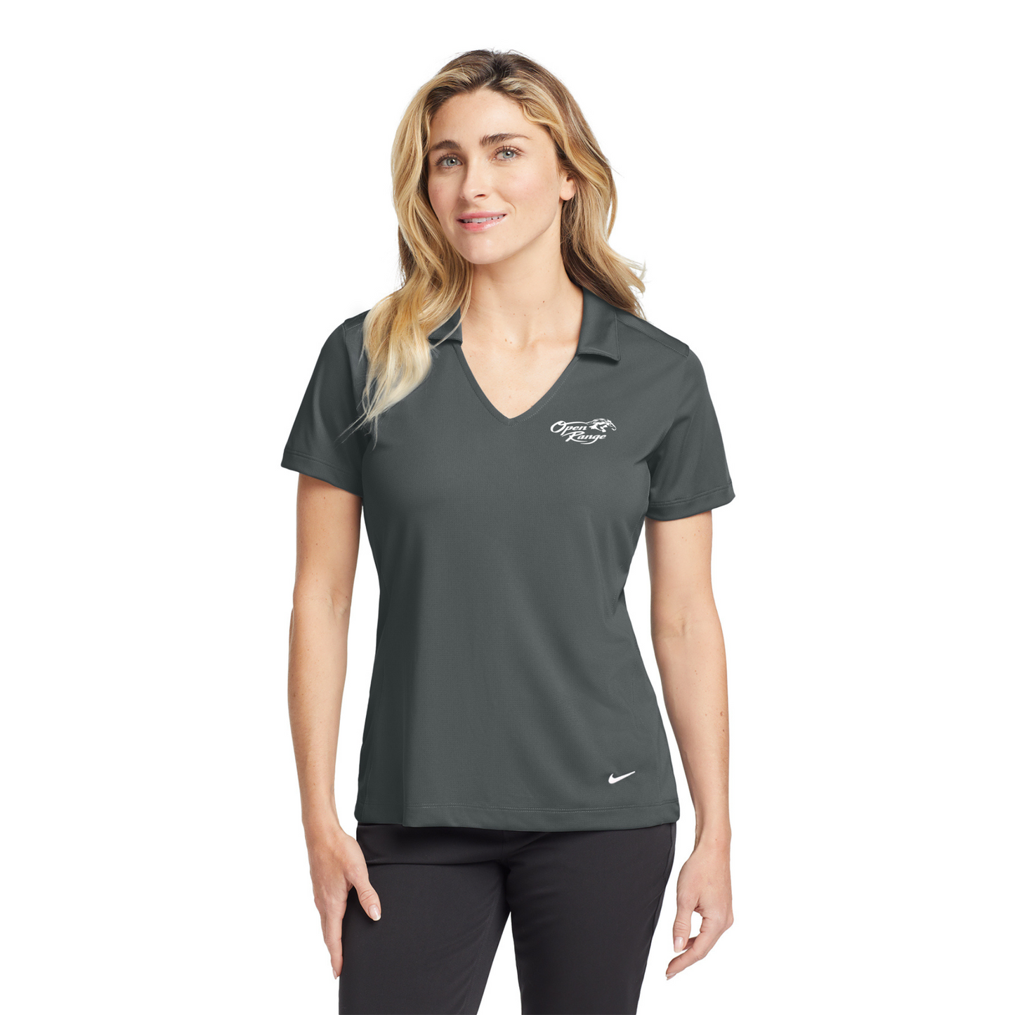 Nike Golf Ladies Dri-Fit Vertical Mesh Polo - 637165