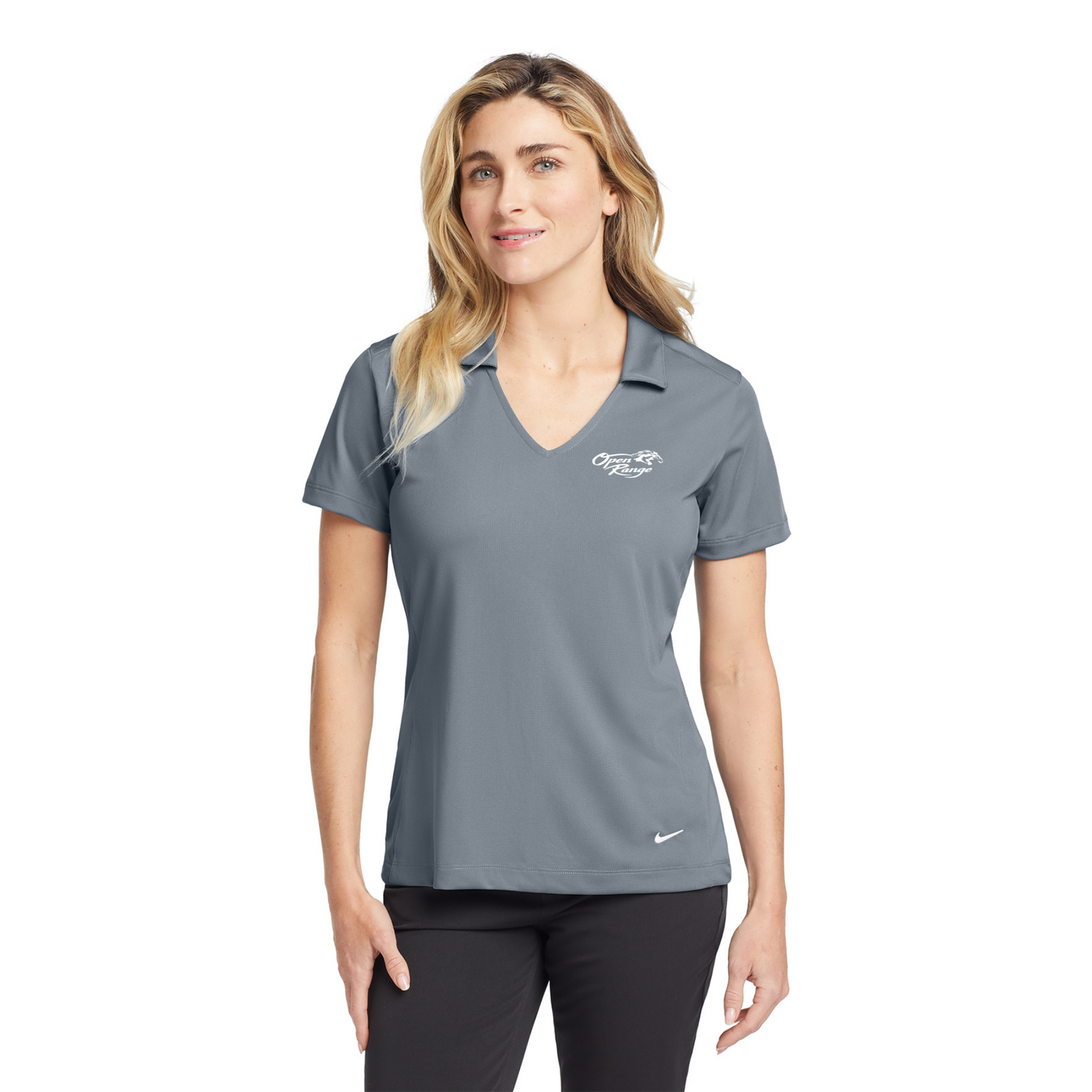 Nike Golf Ladies Dri-Fit Vertical Mesh Polo - 637165