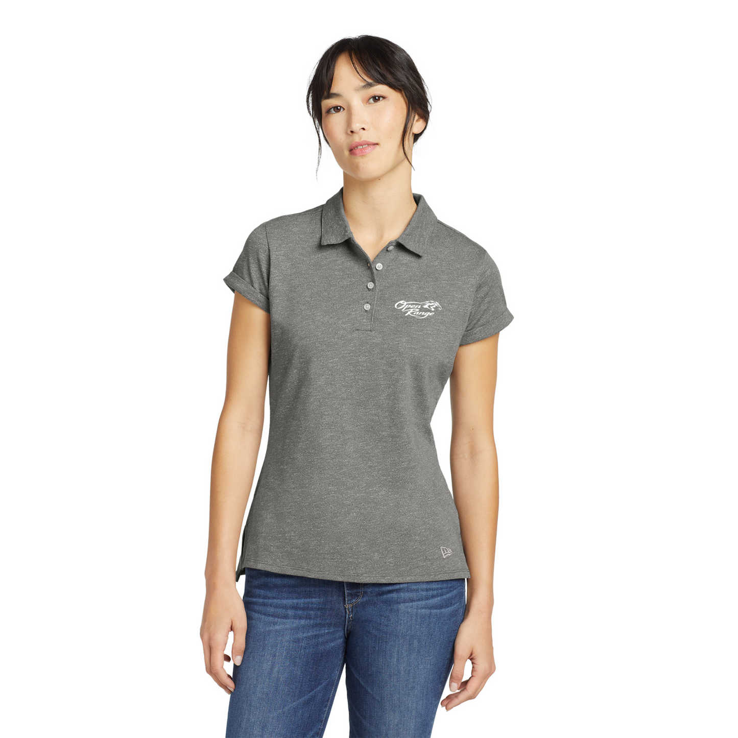 New Era ® Ladies Slub Twist Polo - LNEA301