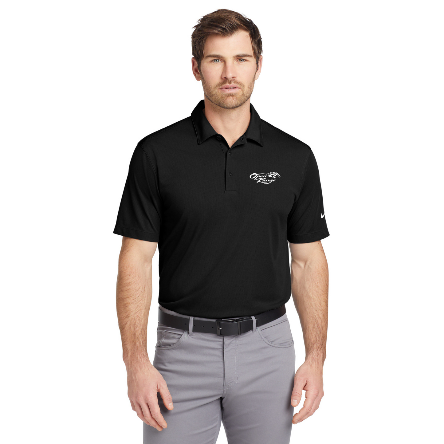 Nike Adult Dri-Fit Vertical Mesh Polo - 637167