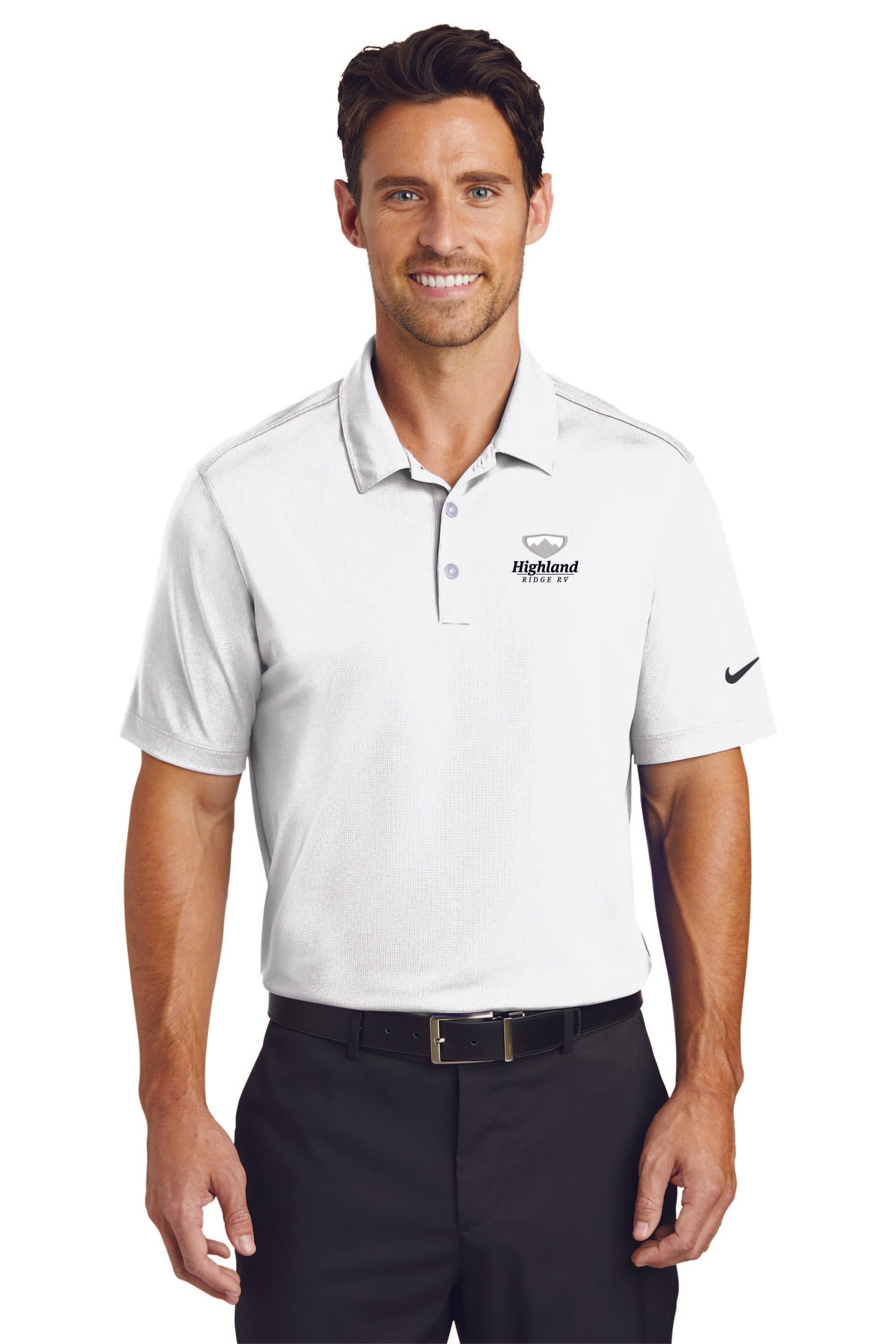 Nike Adult Dri-Fit Vertical Mesh Polo - 637167