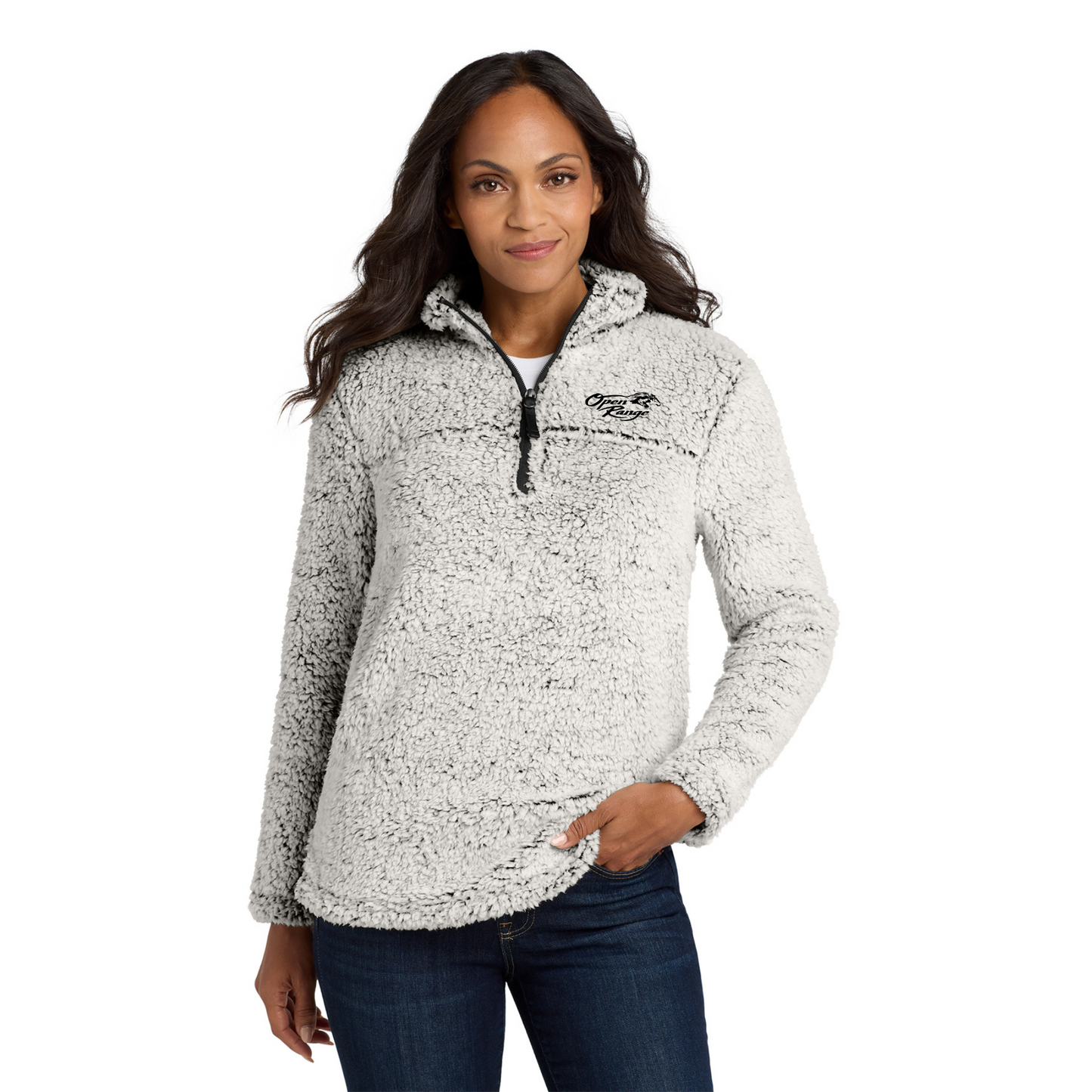 Port Authority® Ladies Cozy 1/4-Zip Fleece - L130