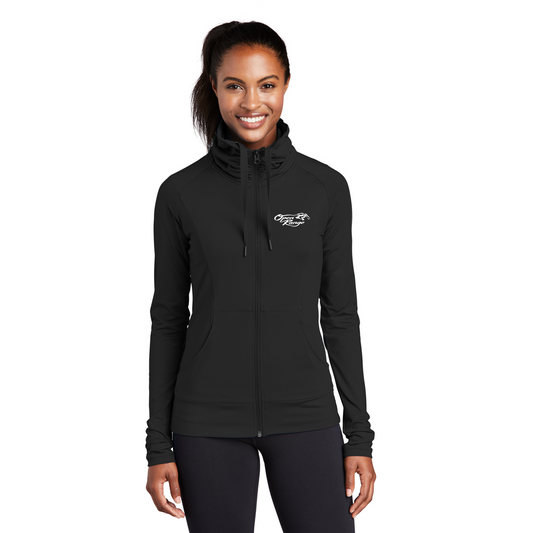 Sport-Tek® Ladies Sport-Wick® Stretch Full-Zip Jacket - LST852