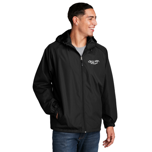 Sport Tek Hooded Raglan Jacket - JST73